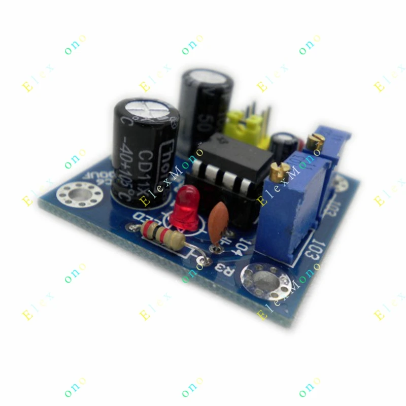 

1hz-500khz square wave signal generator adjustable duty ratio signal source (based on NE555 )