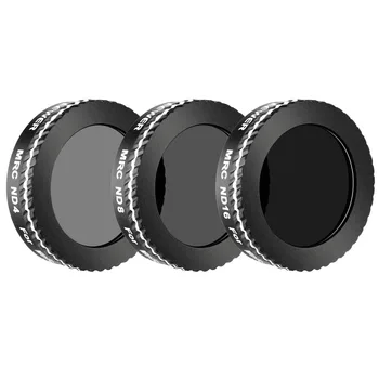 

Neewer 3 Pieces Neutral Density Filter Kit for DJI Mavic Air Drone Quadcopter Includes:ND4,ND8,ND16 Filters,Made of Multi Coated