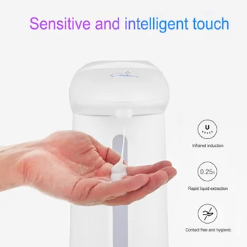 

Shampoo Dispenser Automatic Soap Dispenser Infrared Sensor Hand Washer Smart Foam Soap Dispenser Hotel Home Soap Dispenser