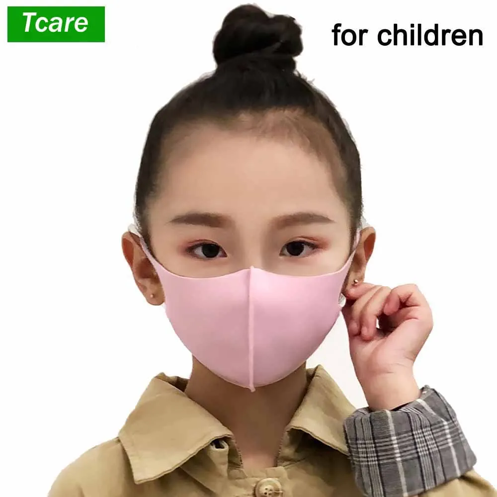 Pollution Mouth Mask Anti Air Dust and Smoke with Elastic Earloop Washable For 6-15 Years Old Children Kids | Аксессуары для