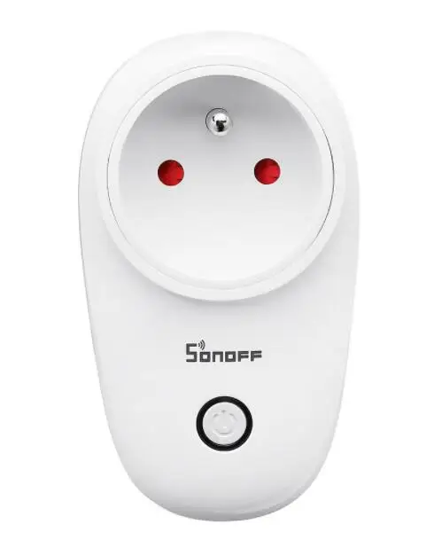 FR Alexa Google Assistant IFTTT для Sonoff S26 беспроводная Wi-Fi умная розетка US/UK/CN/AU/EU силовые розетки Умный домашний переключатель работает с - Комплект: FR
