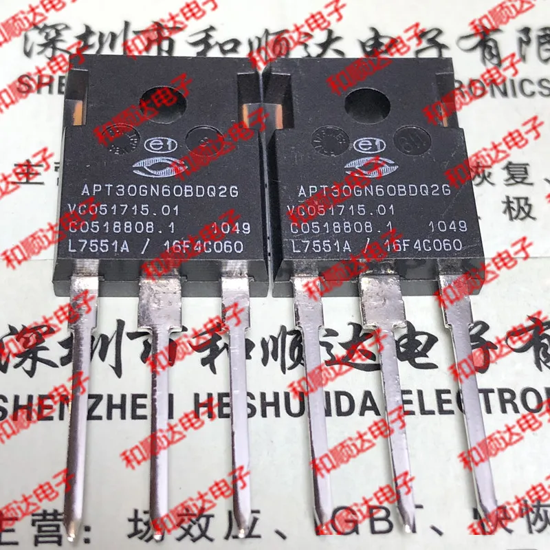 5 шт./лот APT30GN60BDQ2G-247 600V 63A