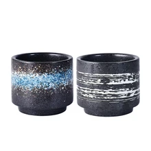 Японская Чайная чаша 200 мл керамическая чайная чашка винтажная чайная чашка для воды контейнер чайная посуда для напитков винтажные чайные чашки ремесла