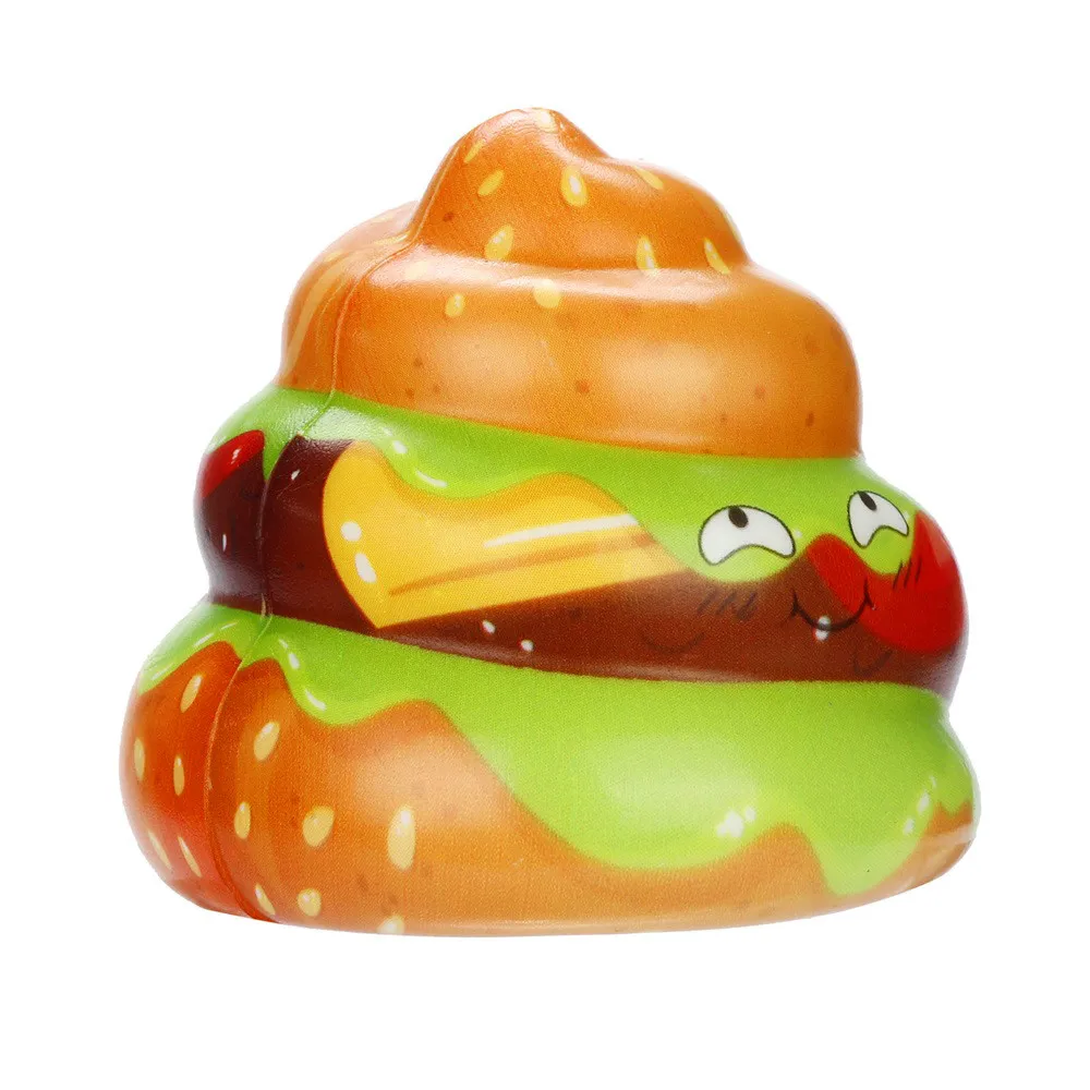 Squishies Kawaii крем торт Poo супер медленно поднимающийся крем ароматический снятие стресса забавная игрушка в подарок дропшиппинг GK1121