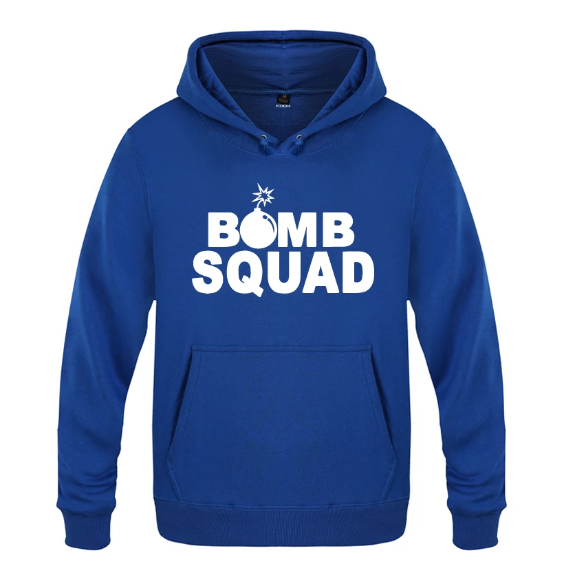 LAY BAT Bomb Squad забавные креативные толстовки мужские мужские пуловеры флисовые толстовки с капюшоном - Цвет: LAY BAT