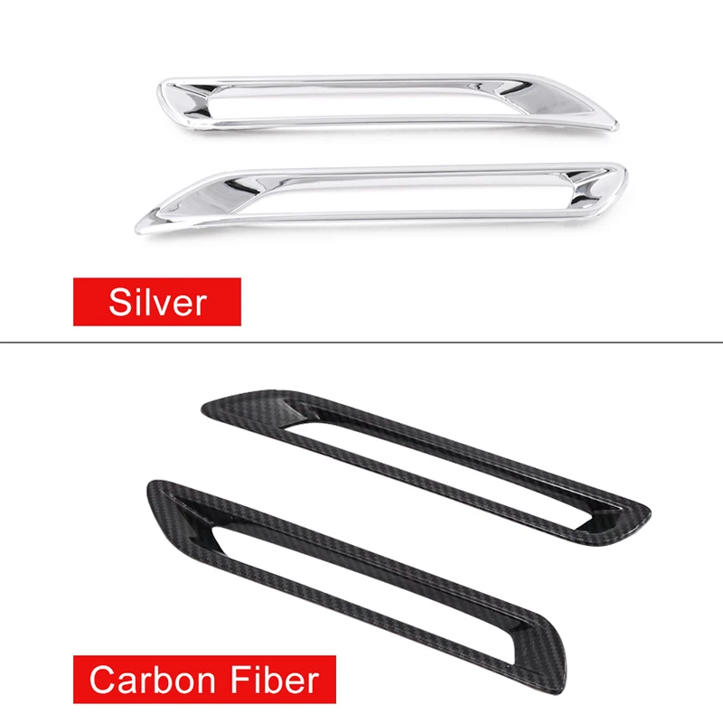 For Toyota RAV4 XA50 Hybrid ABS Car Rear Fog Light Lamp Cover Trim Bumper Reflector Accessories car fog light cover car bumper accessories