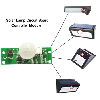 

3.7V DIY Kit Solar Lamp Board Control Sensor Night Light module Controller Module Infrared Solar Lamp Board Panel Circuit Board