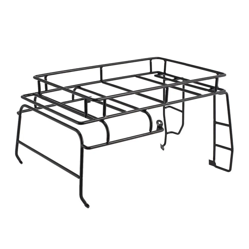 

Metal Roof Rack Luggage Carrier with for 1/10 RC Car D90 SCX10 JEEP Climbing Crawler RC Car Spare Parts Accessories Component