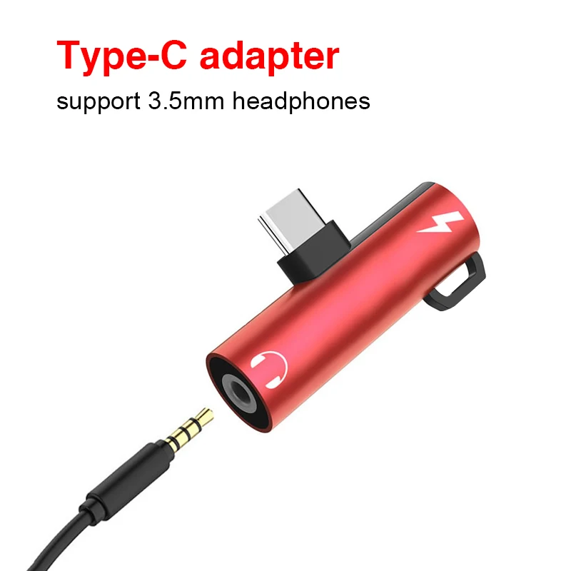 X77 тип-c преобразователь для наушников usb тип-c наушники аудио адаптер для Xiaomi 6 huawei samsung USB C телефонов
