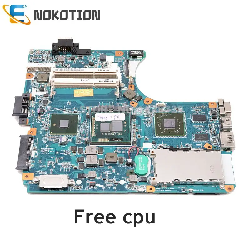 NOKOTION A1794324A A1794333A для Sony Vaio VPCEB VPC-EB Материнская плата ноутбука HD 5650 HM55 DDR3 MBX-224 M961 1P-0106J01-8011