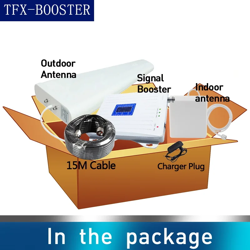 TFX BOOSTER 13dbi журнала внешняя антенна 1800/2100/2600 МГц усилитель сигнала для мобильного