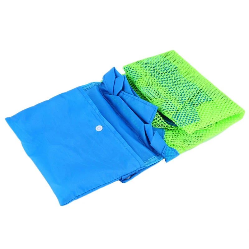 Foldable Portable Beach Bag Kids Children Mesh Storage Bag (11)