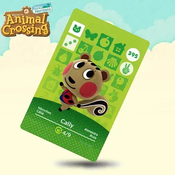 

395 Cally Animal Crossing Card Amiibo Cards Work for Switch NS 3DS Games