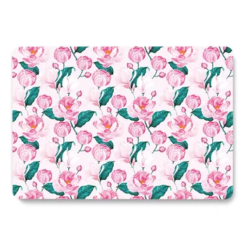 

Watercolor Roses Pattern Laptop Case For Apple MacBook Retina Air 11.6 12 13.3 New Pro 15.4 16 inch Cover shell