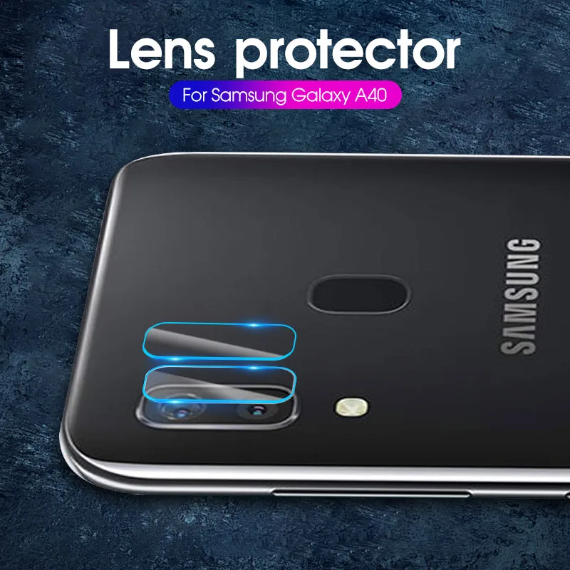 

2PCS Camera Lens Glass For Samsung Galaxy A10 A30 A20 A70 A60 A40 A50 Tempered Glass on Samsung Note10 Pro Note 9 8 Protect Film