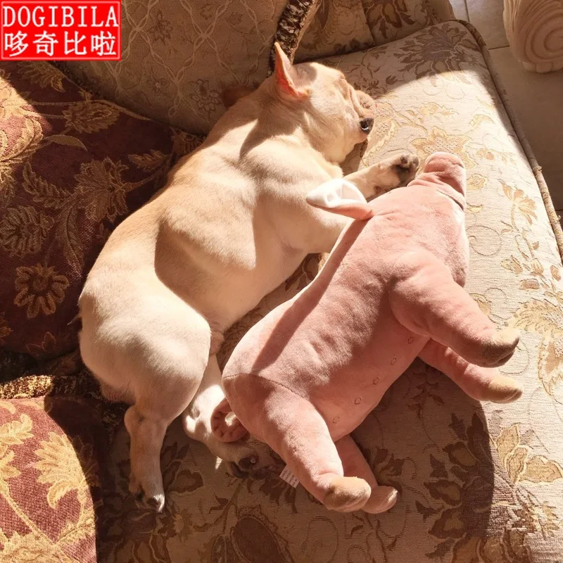 Brinquedos собаки Chien метод ковша четыре фута свинья спящий партнер Французский
