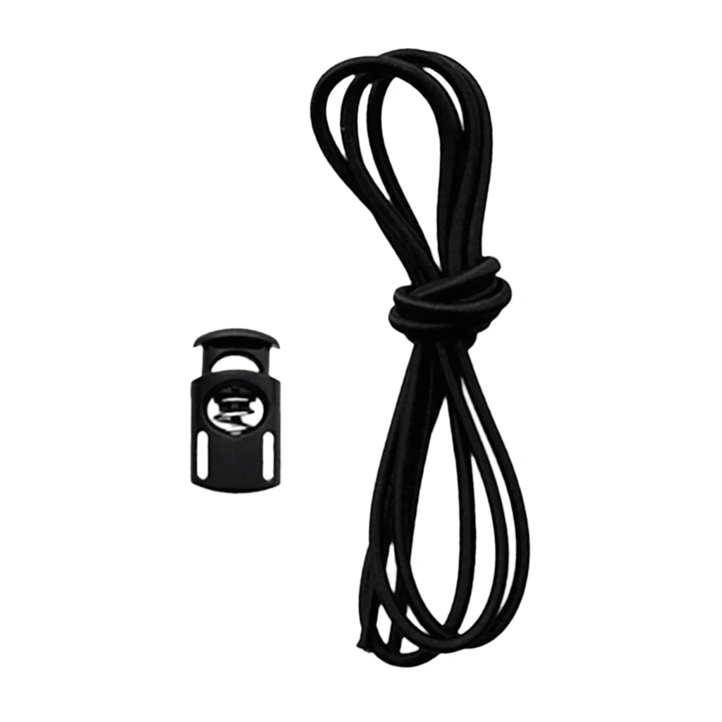 Black 114cm Универсальные детские очки для плавания для взрослых очки для плавания ming/маска для дайвинга эластичный ремень амортизирующий шнур веревка - Цвет: Black 114cm