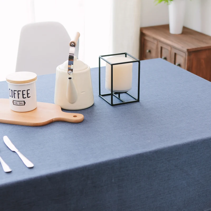 

Solid Color Table cloth Table Cover Decoration Heatproof Anti-Fouling Washable Waterproof