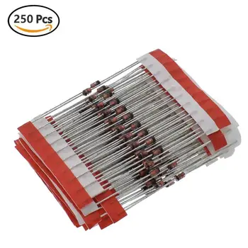 

1 Set 1W 3V To 33V 250 Units 25 Values 1W Zener Assorted Diode Set Assorted 1W Zener Diode Package 20 Each