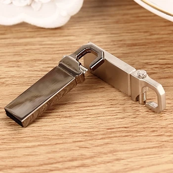 

Metal Hook Keychain USB Flash Drives Pendrive 512GB 1TB 2TB USB Flash Memory Card 128GB Mini Key Stick Gift 16GB 32GB 64GB 2.0