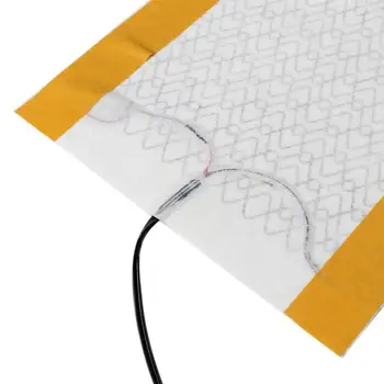 

Hot 2pcs Car Carbon Fiber Heater Seat Heating Pad Heater Element for Cold Weather Driving 12V Heated Seat Cushion Cover
