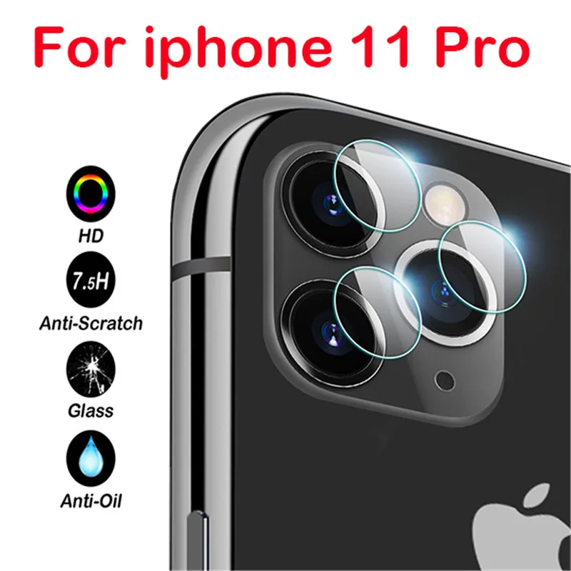 Задняя камера защитная пленка для iphone 7 8 Plus X XS XR 11 Pro Max Защитная пленка для экрана закаленное стекло для iphone 7Plus 8 Plus XSmax - Цвет: for iPhone 11pro