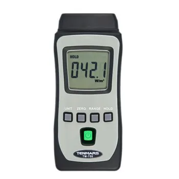 

TENMARS TM-750 Solar Power Meter Solar Radiation Measurement.3½ Digits LCD Display with Maximum Reading of 3999.