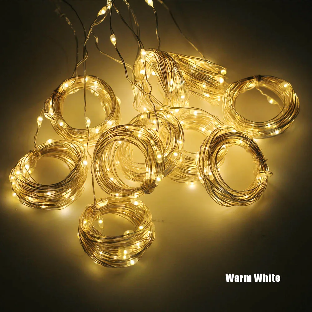 Warm White 3x3 м светодиодный светильник-занавеска s умная Мерцающая гирлянда на окно USB Сказочный светильник Свадебные праздничные вечерние украшения для спальни - Испускаемый цвет: Warm White