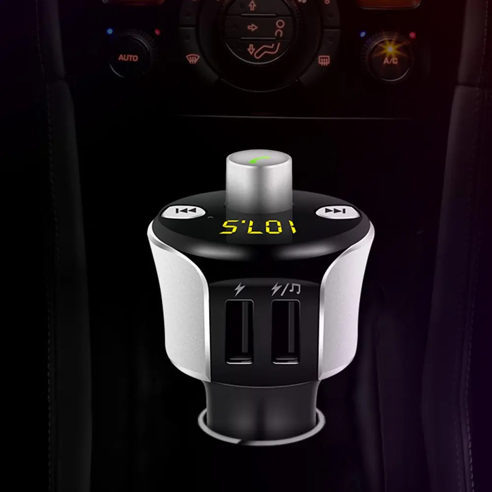 BC05 автомобильный mp3-плеер аудио FM модулятор Bluetooth fm-передатчик автомобильный комплект USB зарядное устройство Поддержка TF карта USB диск