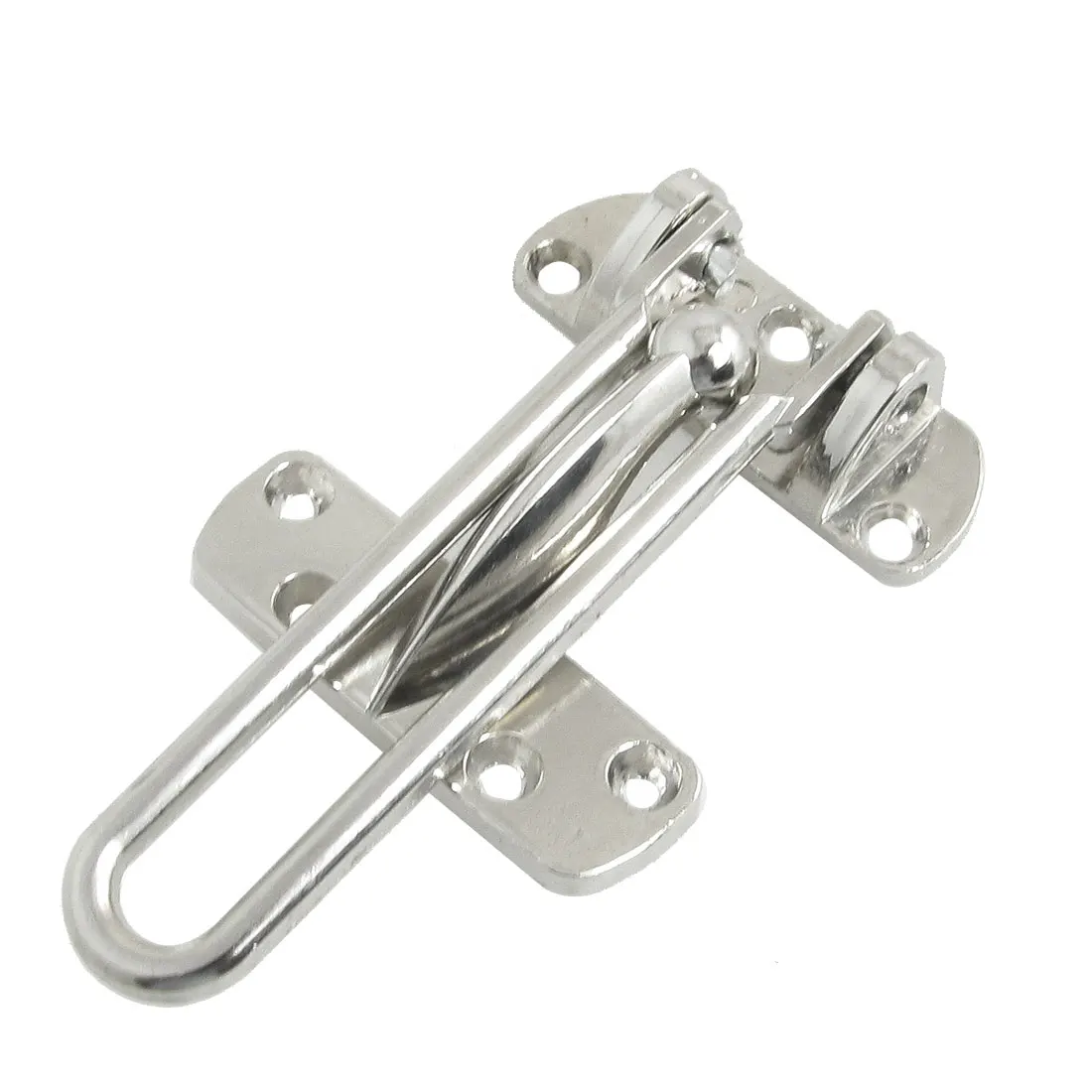 

uxcell Home Hardware Silver Tone Metal Security Buckle Door Guard Lock