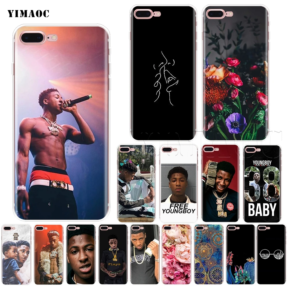 Мягкий силиконовый чехол YIMAOC Youngboy для iPhone 11 Pro XS Max XR X 8 7 6 6S Plus 5 5s se | Мобильные