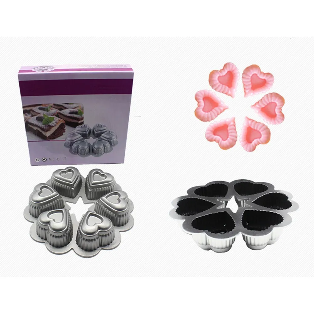 9 Разных форм формы для торта модные DIY литые алюминиевые антипригарные формы для торта Формы для выпечки инструменты для украшения кондитерских изделий товары для дома - Цвет: 9