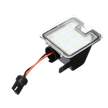 

Hot 2pcs 12V LED Canbus Side Mirror Puddle Light Super White For Ford Mondeo MK4 IV 2007-2014 for Kuga 2008-2012