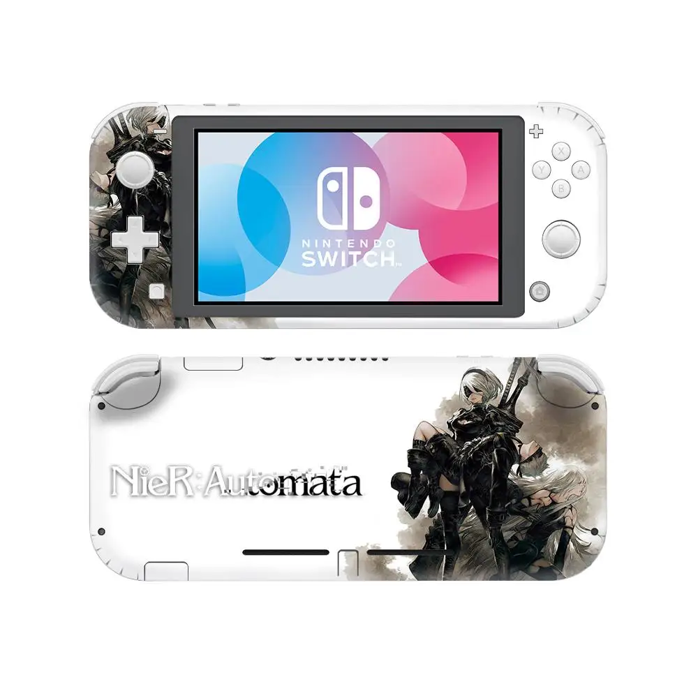 Nier Automata Skin Sticker Decal For Nintendo Switch Lite Console Controller Protector Joy Con Nintend Switch Lite Skin Sticker Stickers Aliexpress