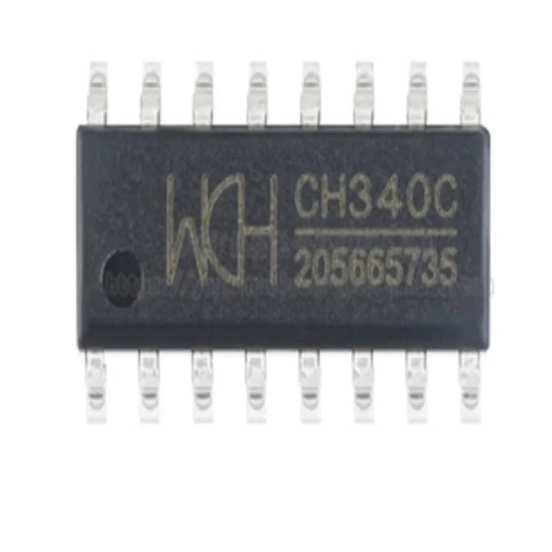 

Оригинальный подлинный патч CH340C SOP-16 с USB для чипа последовательного порта встроенный кварцевый генератор, 1 шт.