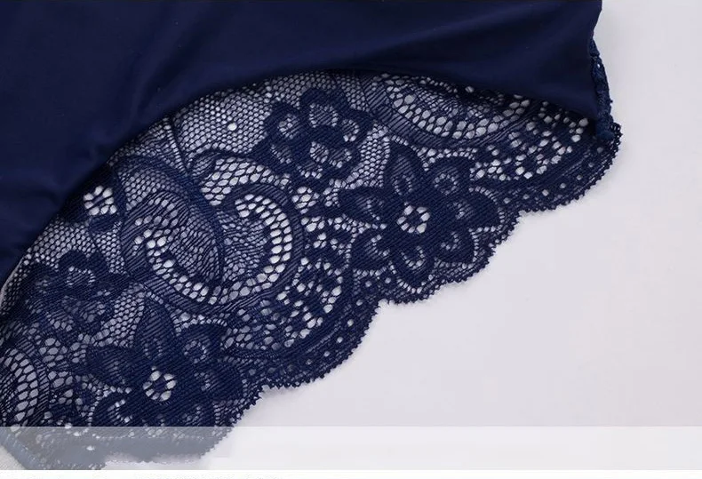 plus size underwear Woman Lace Panties Sexy Transparent Panty Low-Rise Cotton crotch Briefs Plus Size Ladies Underwear Intimates New Hot Sale female underwear