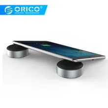 ORICO Портативный Алюминий подставка для ноутбука отведение тепла с usb-хаб коврик для ног для планшетных ПК