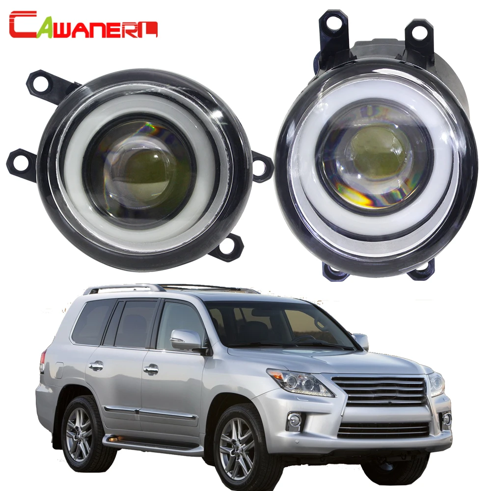 Cawanerl For Lexus LX570 2008 2009 2010 2011 Car 30W LED Fog Light