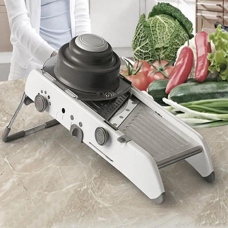 Slicer Kitchen Accessories Manual Grater Professional Vegetable Cutter Adjustable Titanium Alloy Blade HWC | Дом и сад