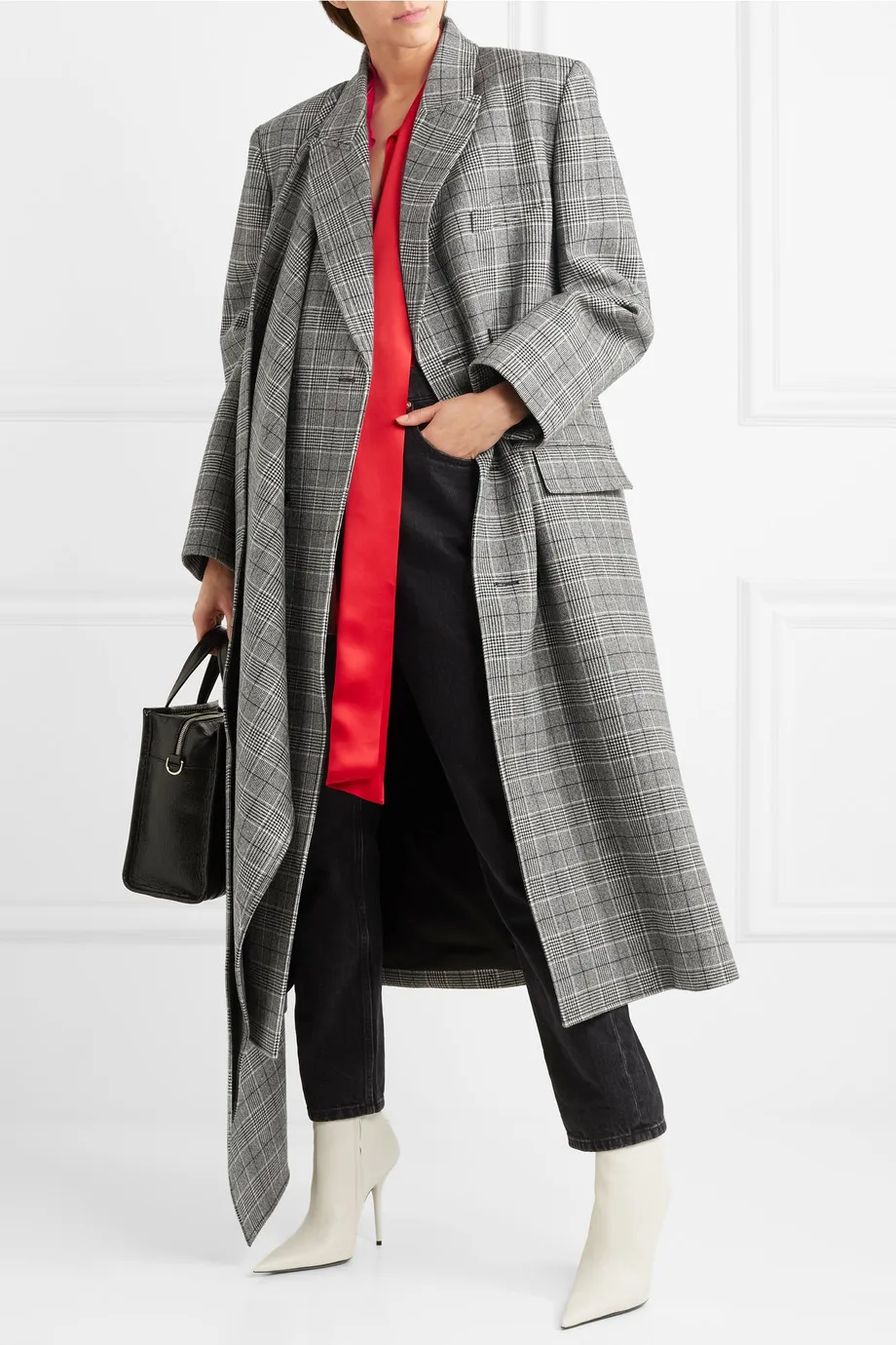 DEAT новая осенне-зимняя модная женская одежда в европейском стиле двубортная куртка с длинными рукавами WB67102S