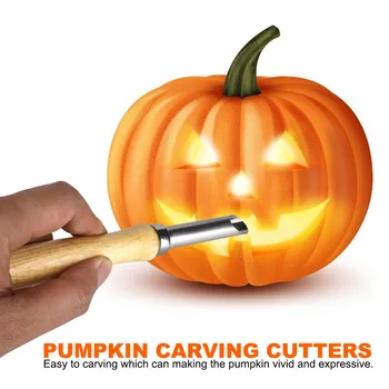 

4/13pcs Hand Tools Halloween Pumpkin Carving Kit Lantern Carving Tool Stainless Steel Jack O' Lantern Making Carving Multitools