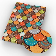 50*140 см полиэстер хлопок ткань для флага скатерть настольная дорожка DIY Одежда делая чехлы на подушки для дома, c7979