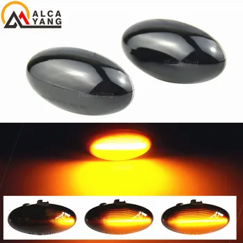 

LED Dynamic Turn Signal Side Marker Light Sequential Blinker Light For Peugeot 307 206 207 407 107 607 For Citroen C1 C2 C3 C5
