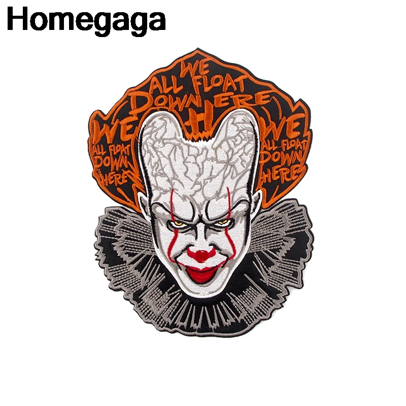 Homegaga Стивен Кинг это куртка большой размер нашивки вышитые железные на аксессуар новое поступление косплей одежда наклейки D2337
