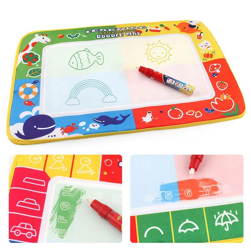 

Kindergarten Science Educational Children Water Canvas Magic shui hua tan Children Coloured Drawing Doing Homework Painting Anim