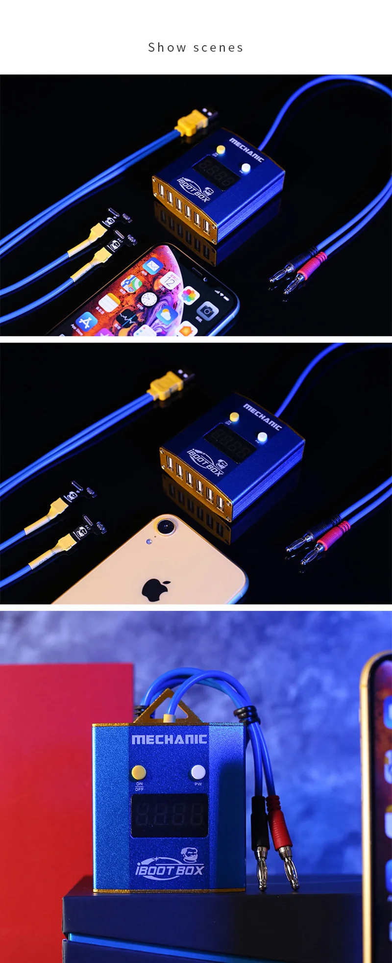 Телефоны блок питания Тестовый Кабель для iPhone XS MAX/XS/XR/X/8 P/8G/7 P/7G/6SP/6 S/6 P/6G логическая плата загрузки набор инструментов для ремонта телефона