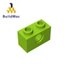 BuildMOC Compatible Assembles Particles 3700 Technic, Brick 1x2 with Hol For Building Blocks Parts DIY LOGO Educational gift Toy ► Photo 3/5