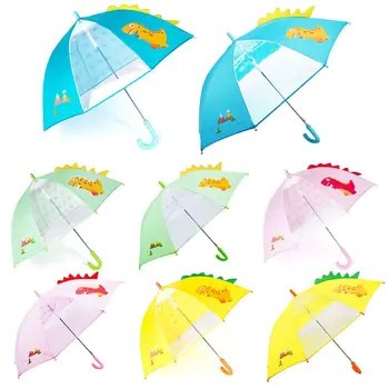 

Small Dinosaur Children Stereoscopic Cartoon Umbrella Straight Handle Umbrellas P31B