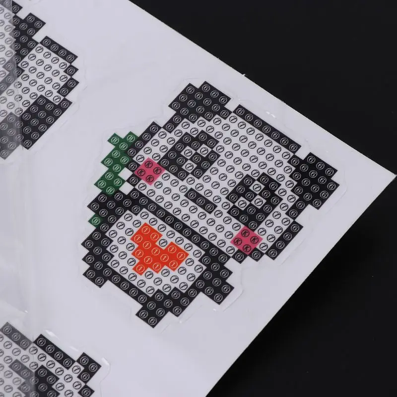 8 шт. DIY рисунок панды Алмазная Вышивка Комплект двойное лицо наклейка ручной работы домашний декор для детей 72XF