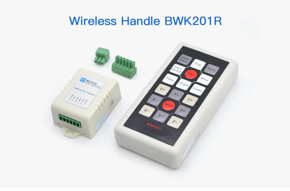 WaveTopSign Ruida беспроводная ручка управления BWK201R для RDC6442G RDC6442S Co2 лазерный контроллер